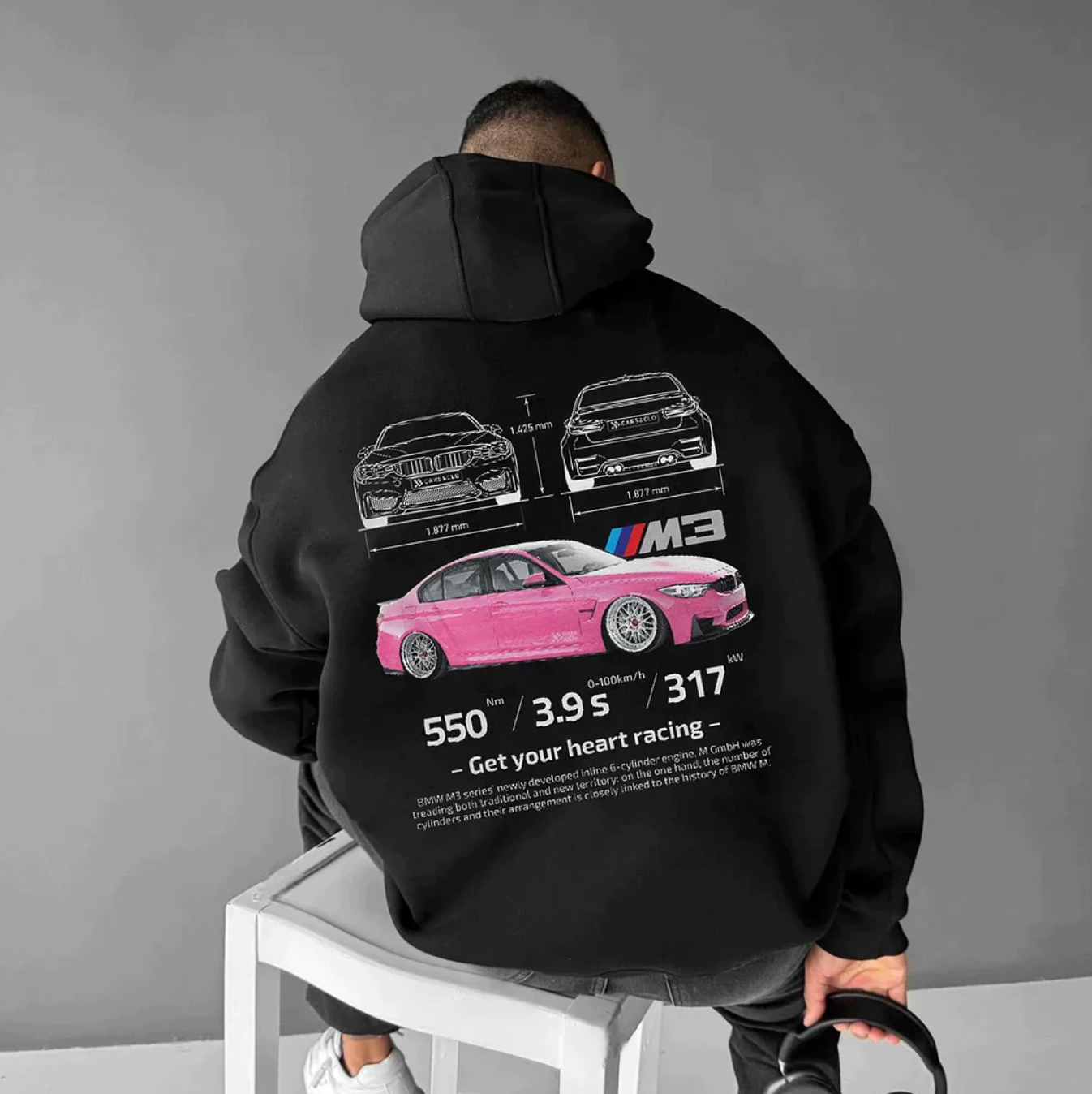 EcoRacer Hoodie by LilyNut™